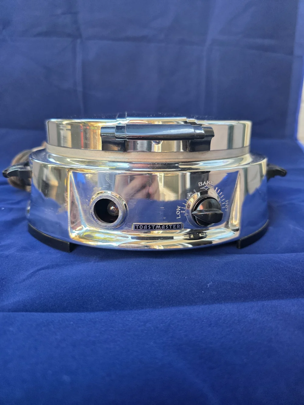 Chrome Portable Electric Warming Cooker - Silver